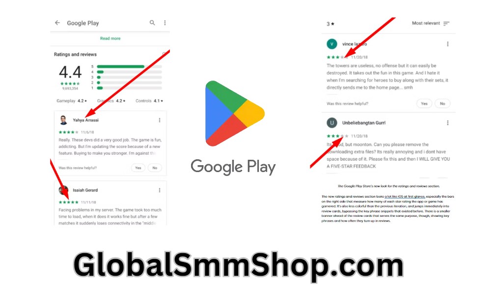 Buy Google Play Store Reviews